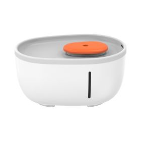 Ai Wo Pet Water dispenser Intelligent filtration Large capacity water dispenser Automatic water feeder Cat water supply wholesale (Specifications: Avocado water dispenser - white, colour: Without induction)